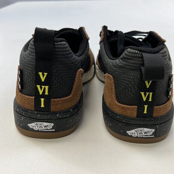 Vans Mens Zahba VN0007QQBF0 Brown Multi Low Top Lace Up Sneaker Shoes Size 9 - Picture 6 of 10